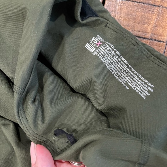Victoria's Secret Olive Green Leggings - Picture 3 of 4